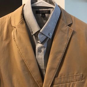 Men’s J Crew 3-button Chino Blazer